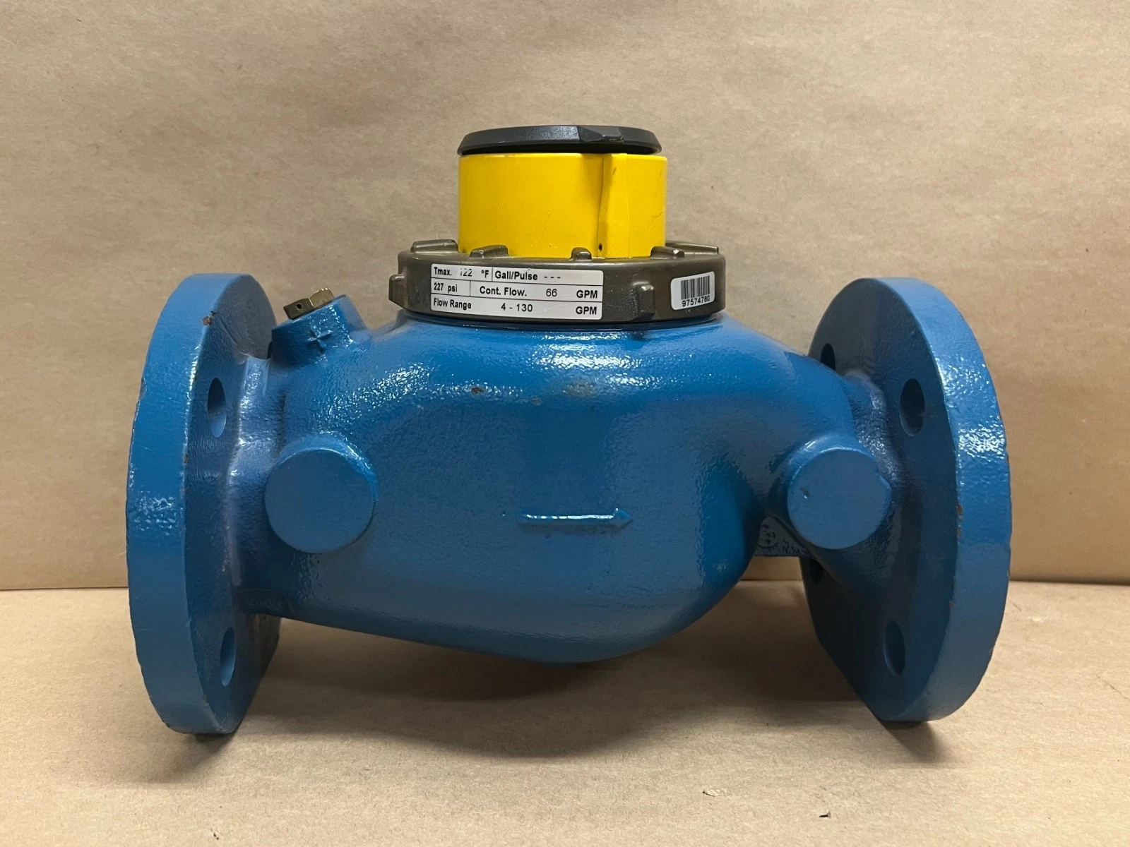Used Niagara Liquid Meters Typ 123 Size 2" Flowmeter, Max. 122 F, 227 PSI ,Flow Meter