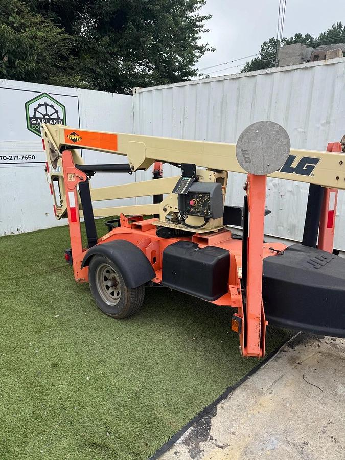 Used JLG T350 Towable Boom Lift, 34' 5" Height Capacity, 18' 9" Booming Capacity