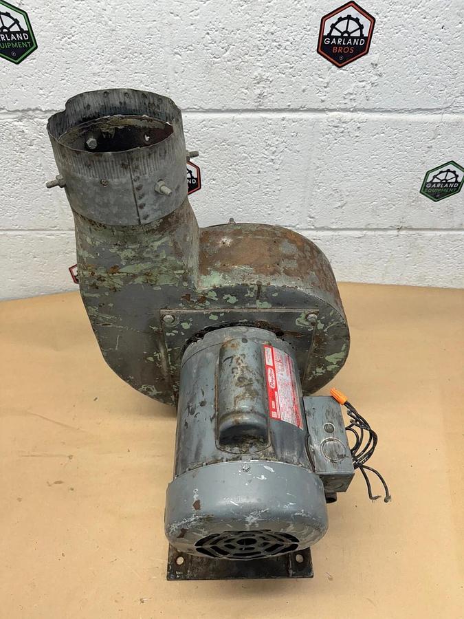 Used Dayton 6K483 Belt Drive Fan & Blower Motor, w/ 5” Blower Wheel
