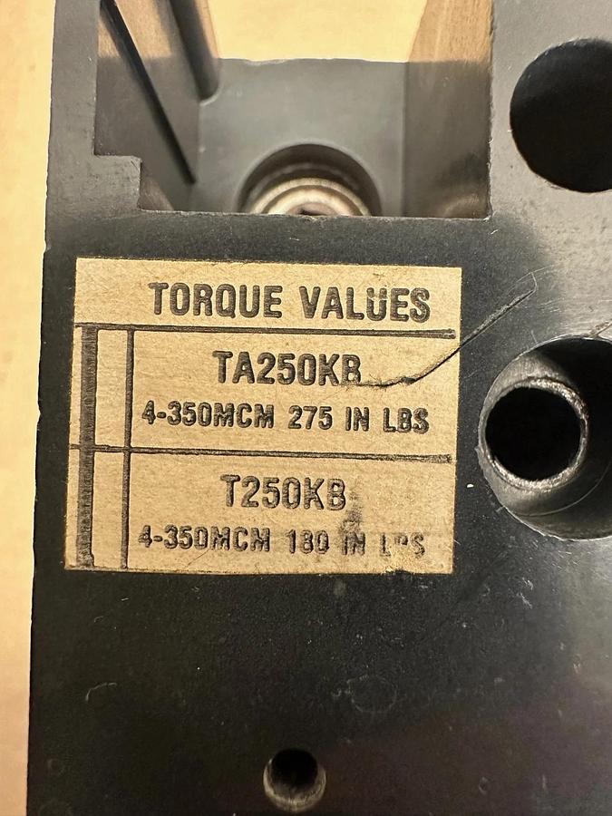 Used Westinghouse KB3250 Circuit Breaker