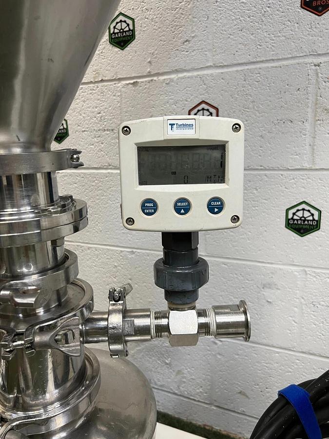 Used Mobile Hop Dosing Pump, S/S Centrifugal Pump, Fluidwell Flowrate Indicator