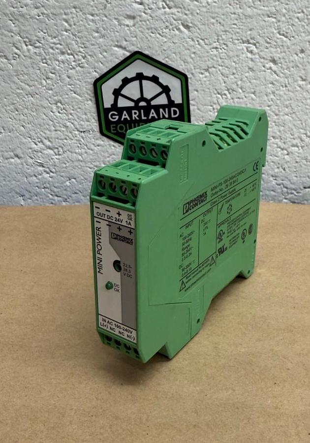 Used Phoenix Contact MINI-PS-100-240AC/24DC/1, Class 2 Power Supply  *Tested*