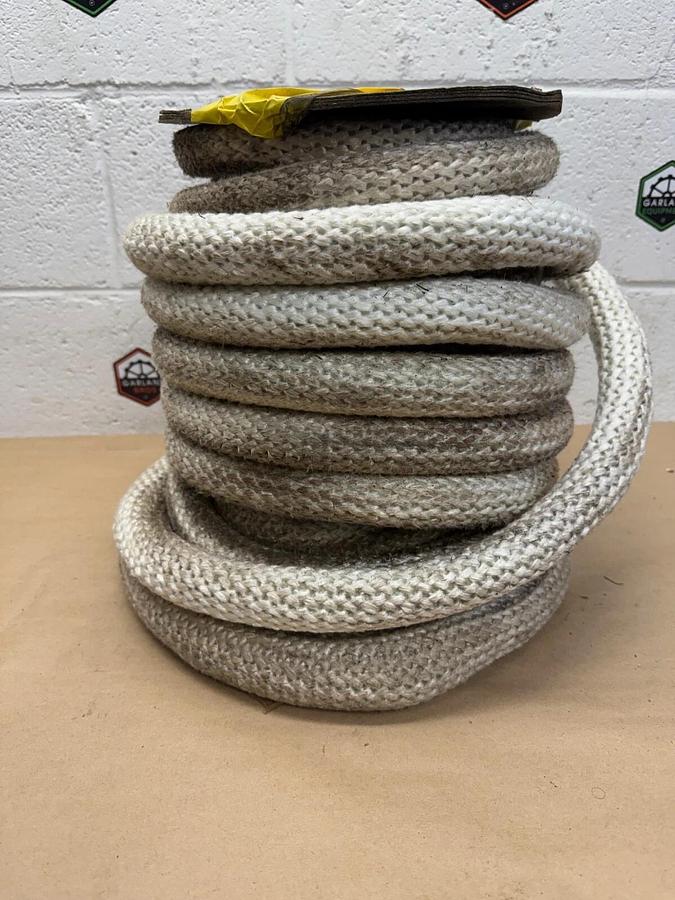 Used 79’ 6” Polyester Threaded Surge Rope, 1.5” Thick Rope