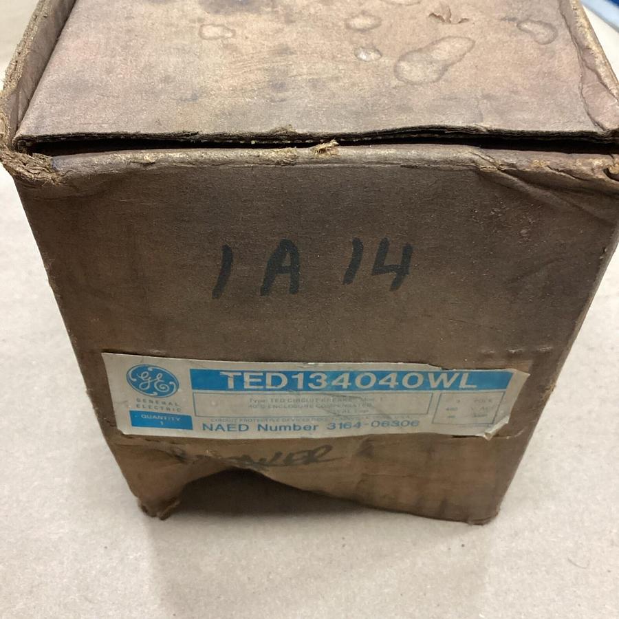 Used General Electric TED134070 70A 3 Pole Circuit Breaker
