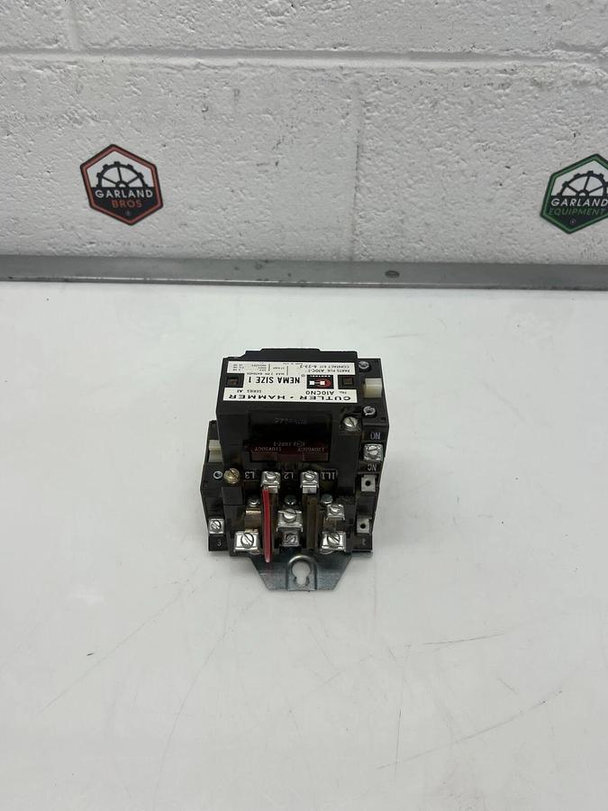 Used Cutler Hammer A10CN0 Nema Size 1 Series A1 Volt Coil