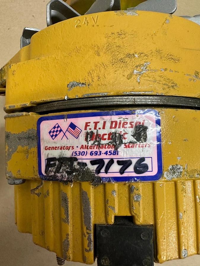 Used F.T.I. Diesel Electric FTI-7176 Alternator
