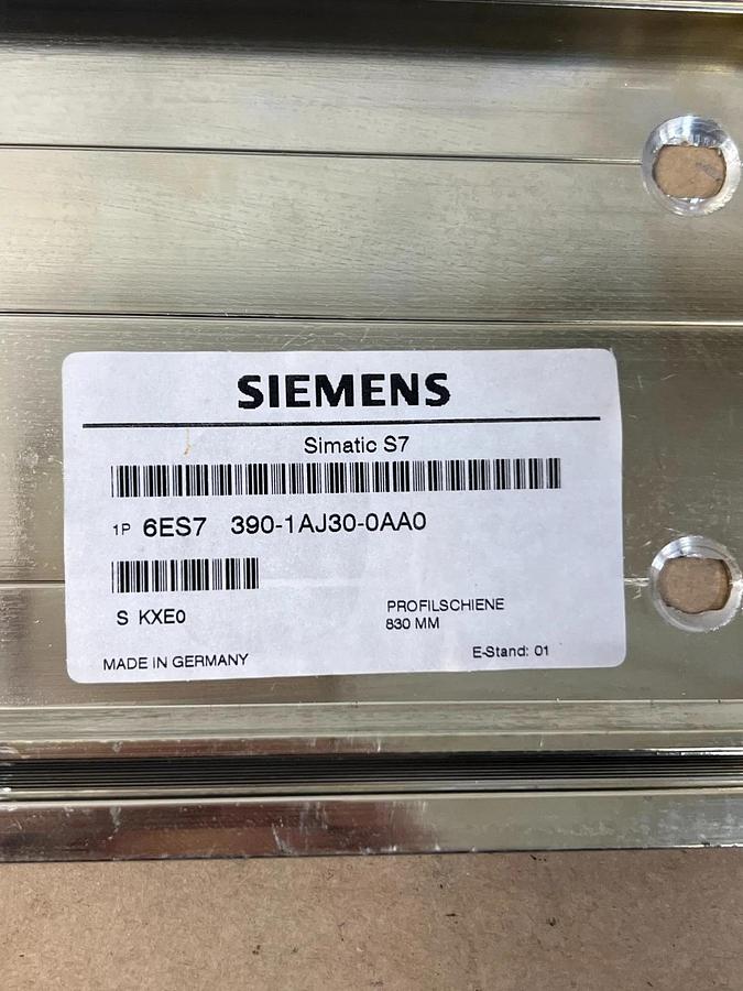 Used Siemens 6ES7 390-1AJ30-0AA0 Mounting Rail