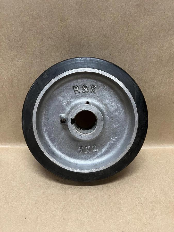 Used R & K 8" x 2" Caster Wheel