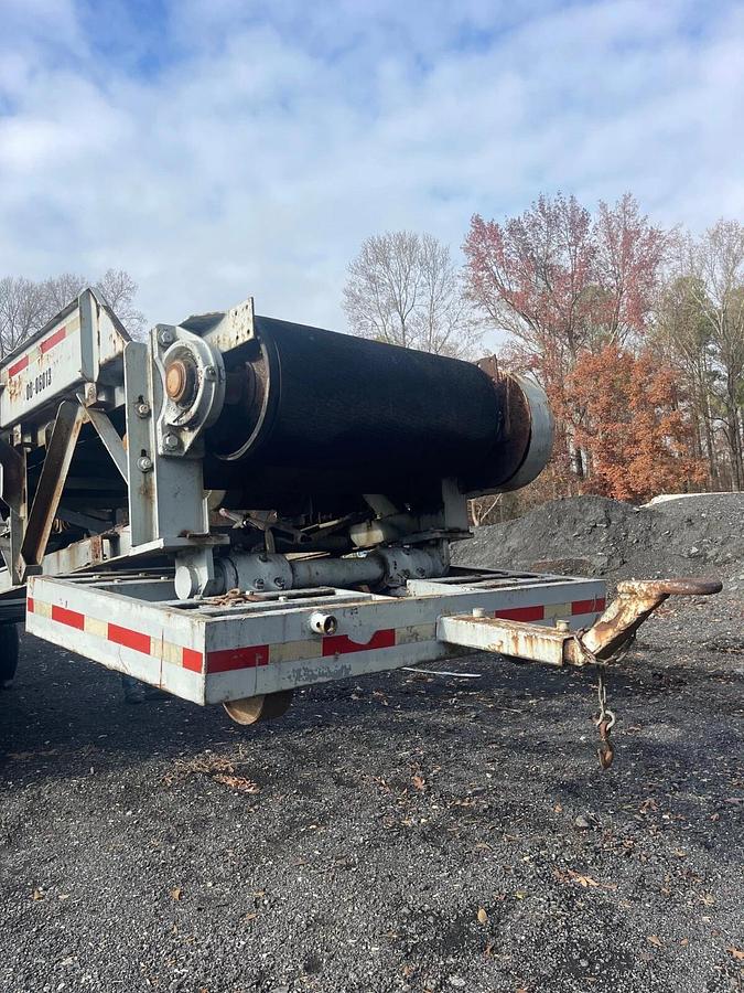 Used Dormont Allen Conveyor Co 42”x61’ Rough Top Conveyor Belt, 42” W Belt, 61' Long