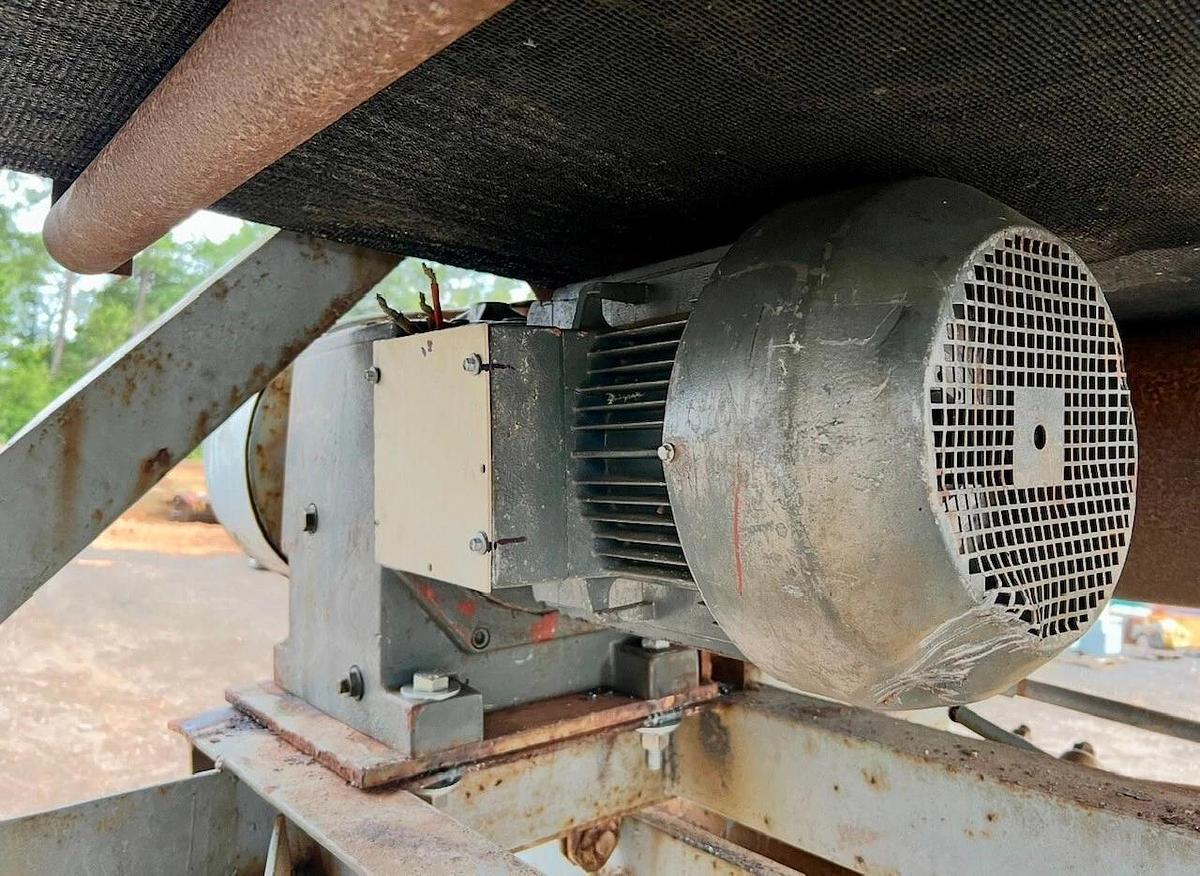 Used Dormont Allen Conveyor Co 42”x61’ Rough Top Conveyor Belt, 42” W Belt, 61' Long