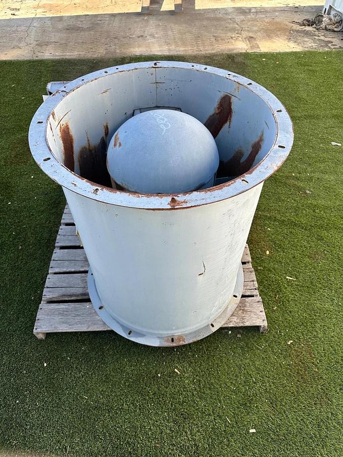 Used Hartzell Fan 54-20-V00 Axial Inline, 25 TE Hp @ 1780RPM 575V