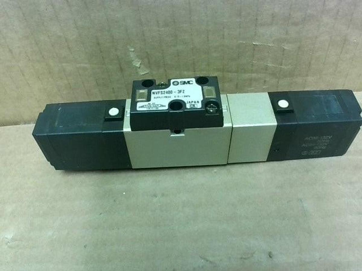 Used SMC NVFS2200-5FZ Pneumatic Solenoid Valves - Lot of 6