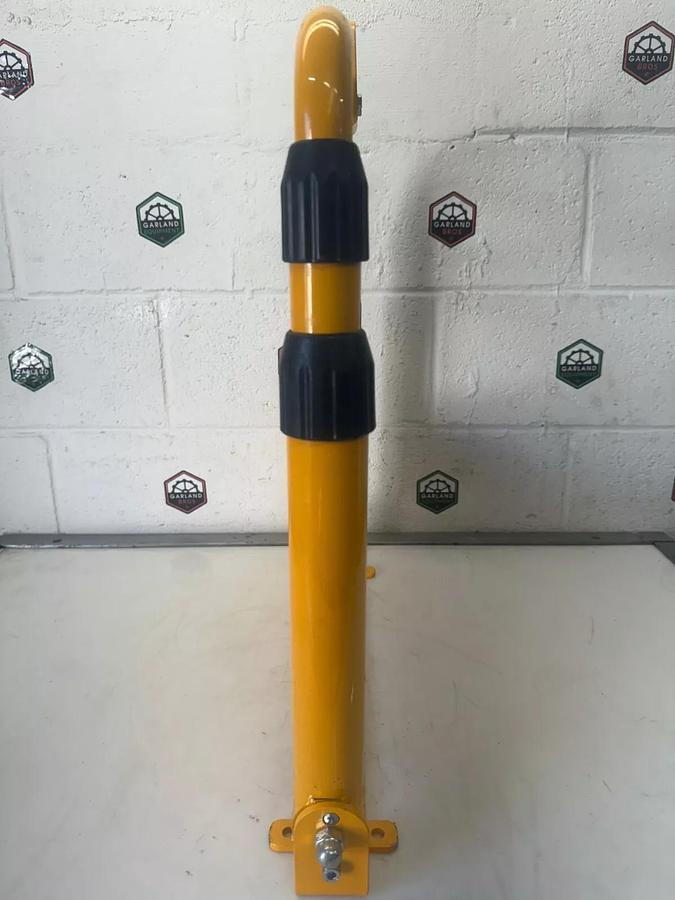 Used Global Industrial Universal Spring Loaded Safety Swing Gate, 24”-40” width