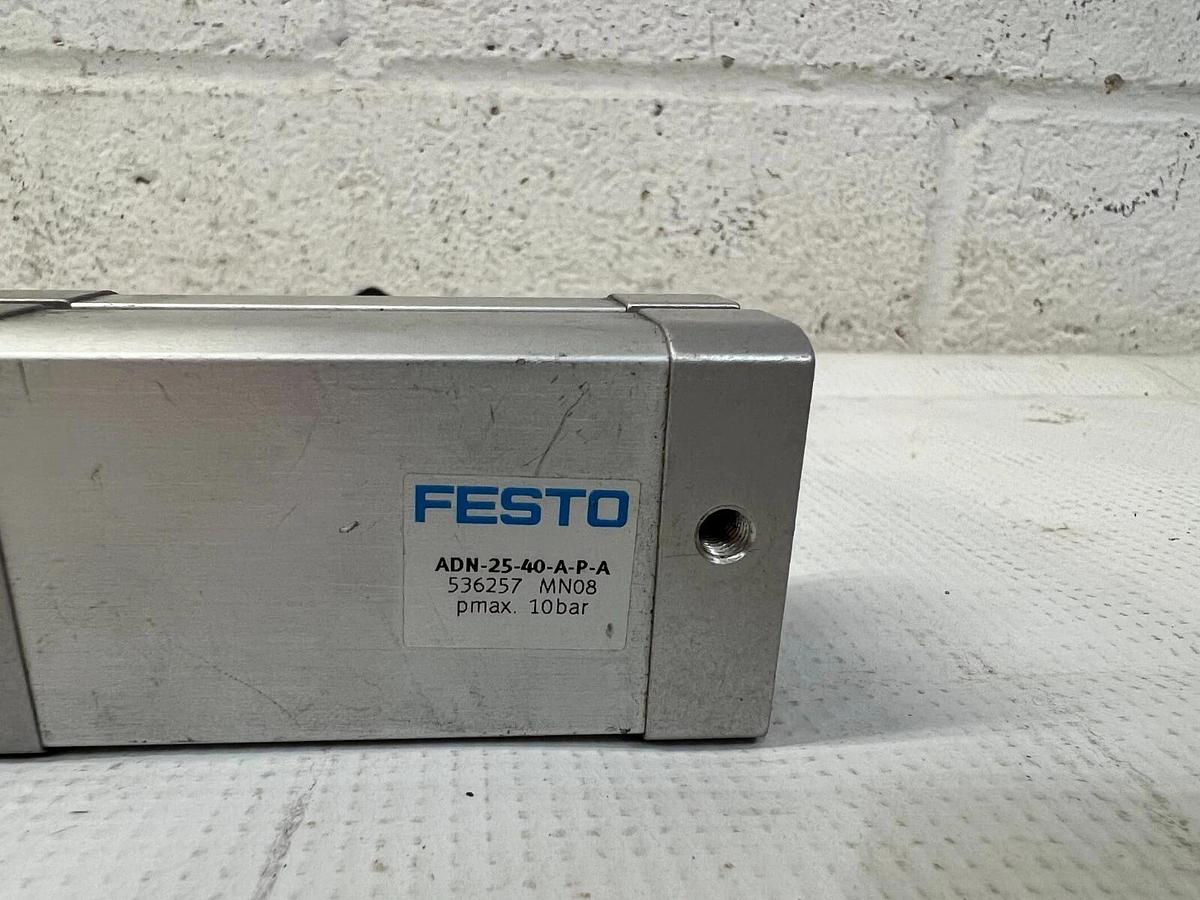 Used Festo ADN-25-40-A-P-A Pneumatic Cylinder