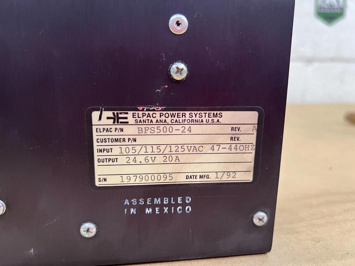 Used Elpac Power BFS500-24 Power Supply