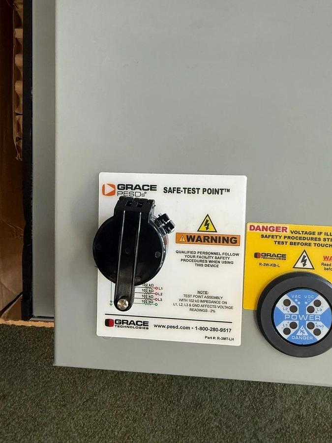 Used Eaton DEM364FDJB-00VT Heavy Duty Safety Switch, 3-Pole, 200A, 600V Fusible *NEW*