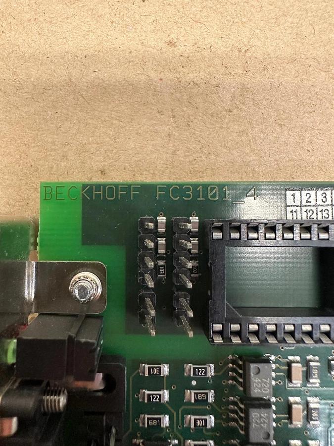 Used Beckhoff FC3101-4 Control Card (Green)