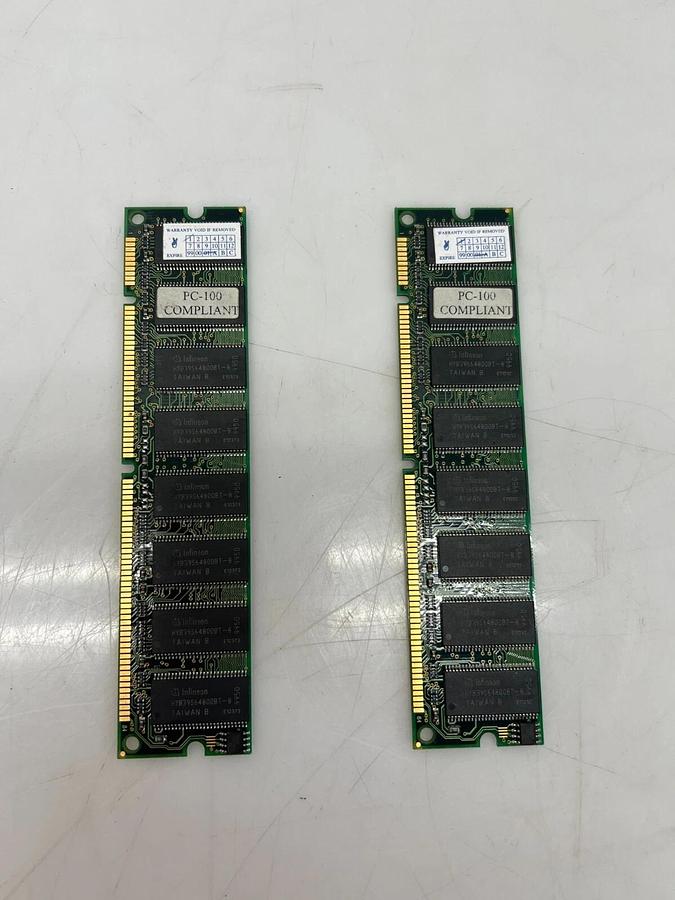 Used Infineon HYB39S64800BT-8 - Lot of 2