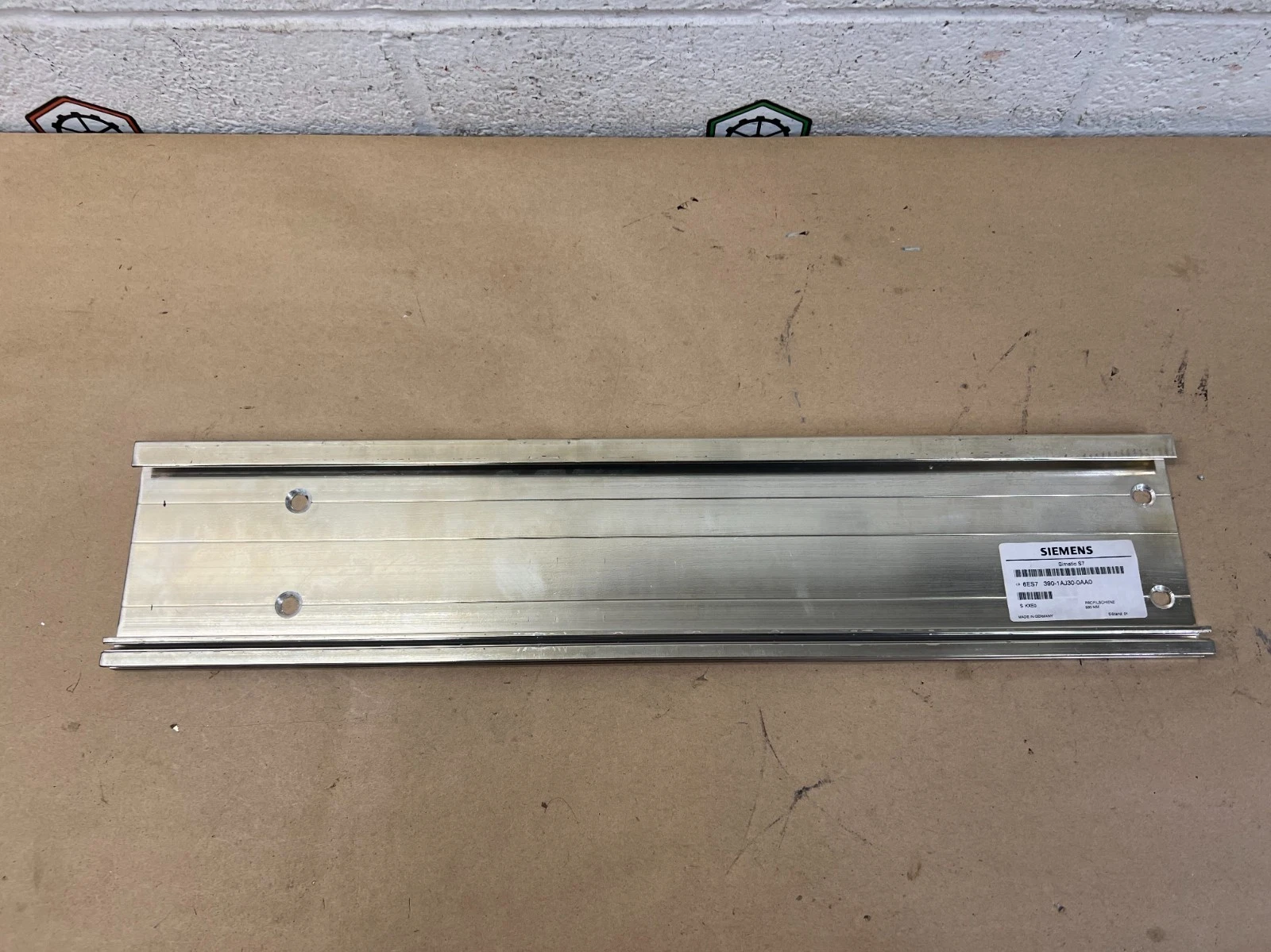 Used Siemens 6ES7 390-1AJ30-0AA0 Mounting Rail