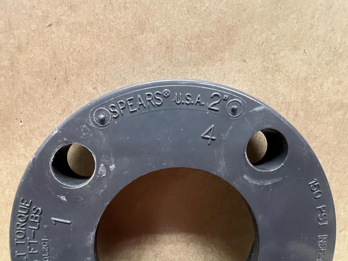 Used Spears SCH 80 2", 25 FT-LBS, 150 PSI Bolt Torque - Lot of 2