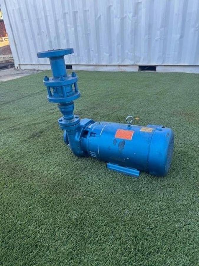 Used Goulds 3656 (Size 1.5x2-8) Pump, 5A/1M5B0, Baldor JMM3713T 15Hp Motor @ 3480RPM