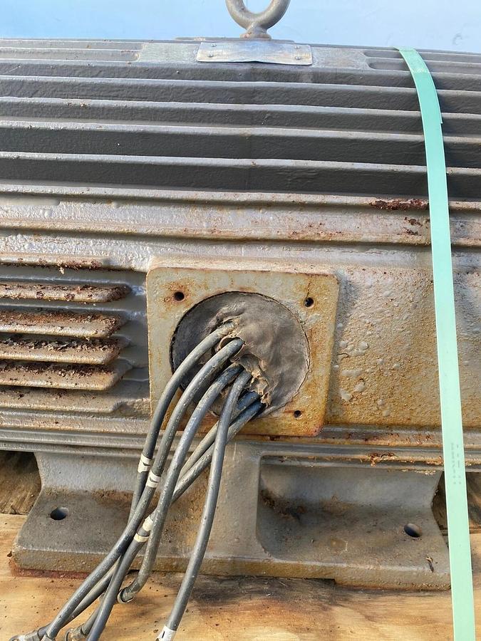 Used Toshiba R1504FLF4UD World Energy Series 3 Ph Induction Motor 150HP 1770RPM