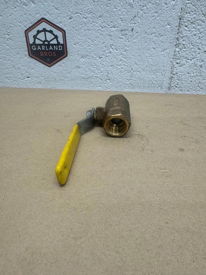 Used Apollo CII Brass 1/2” Ball Valve, 600 WOG