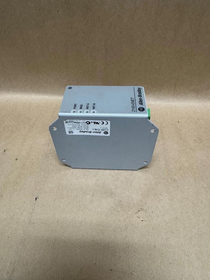 Used Allen Bradley 2100-ENET Series A Ethernet Adapter (Parts Only)