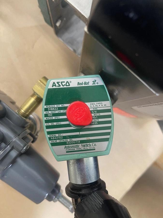 FlowServe AOK26222 Actuator Solenoid w/ Automax NXL21000 Ultra Switch