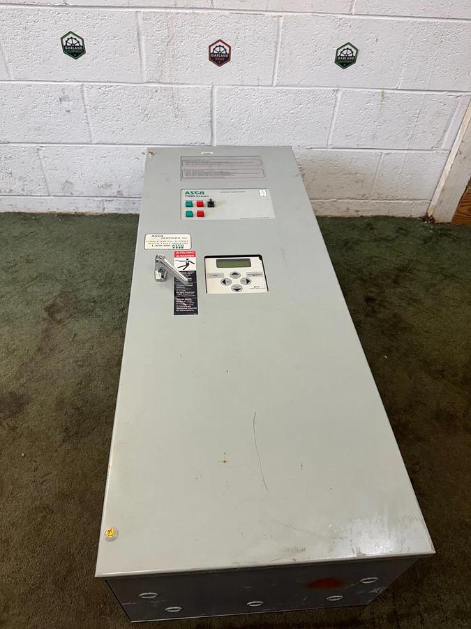Used Asco D07ATSA20200F5XC 7000 Series Automatic Transfer Switch, 200A, 240V
