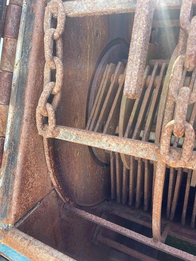 Used Champion 30X22 Hammer Mill w/ Reliance 125HP, 3750RPM Motor, S/N 102149