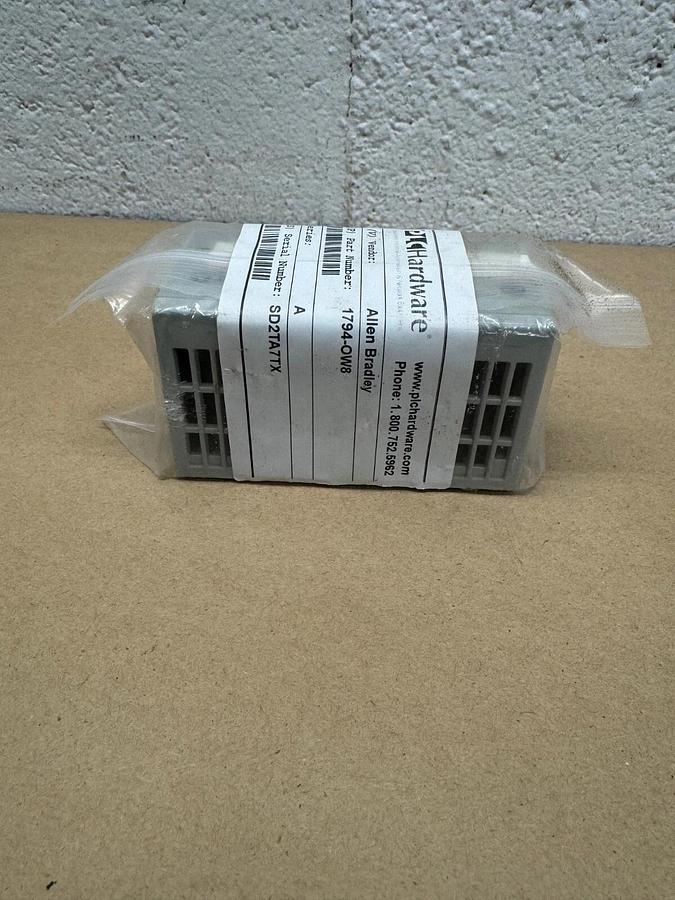 Allen Bradley 1794-0W8 Series A, Flex I/O Analog Input Module, Rev. A01