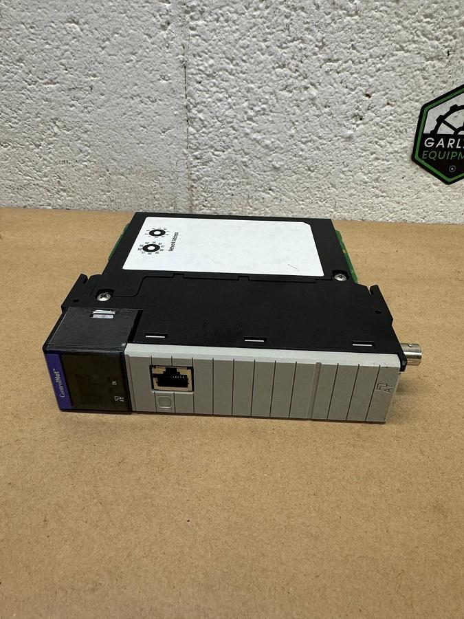 Used Allen Bradley 1756-CNB/D ControlLogix Control Communications Module, D01, Ser D