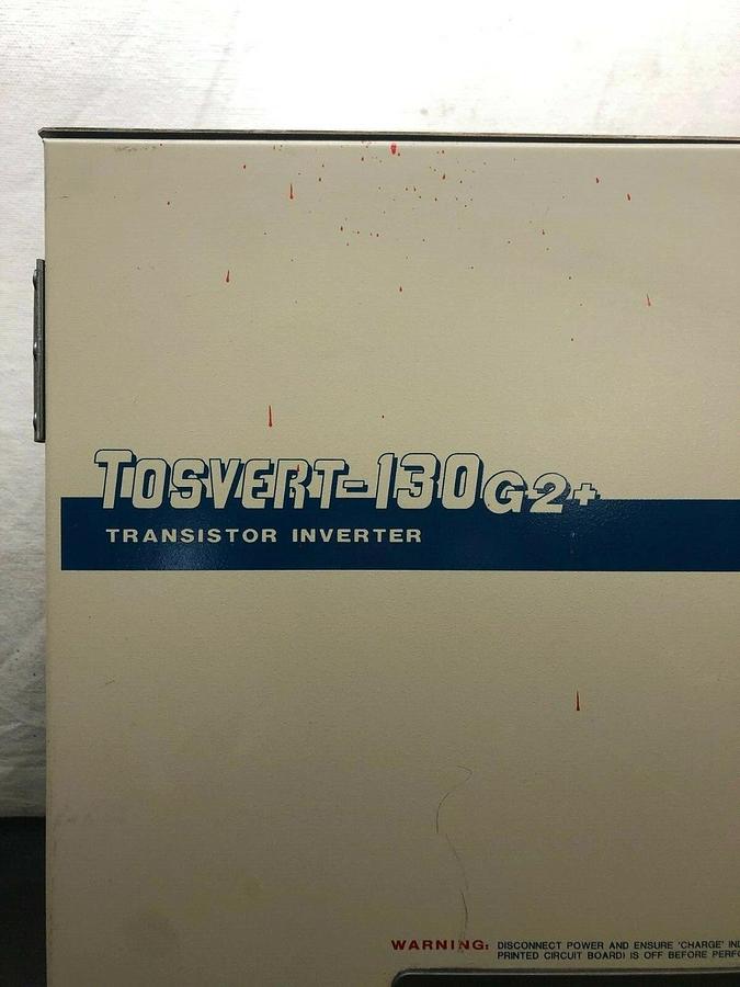 Used Toshiba Tosvert-130G2+ Transistor Inverter, 40 HP, 460 Volts