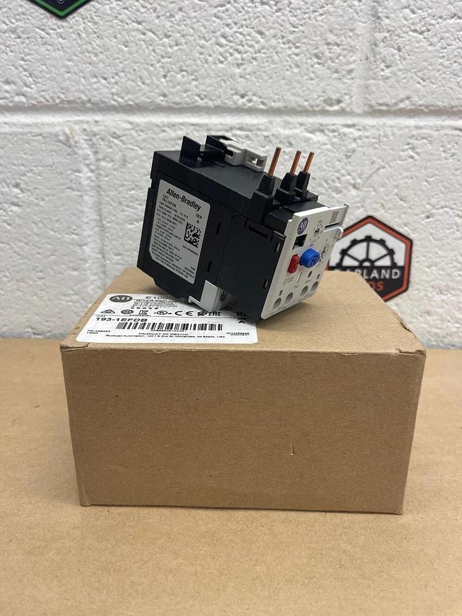 Used Allen Bradley 193-1EFDB Series A Overload Relay, Current Range 3.2-16A