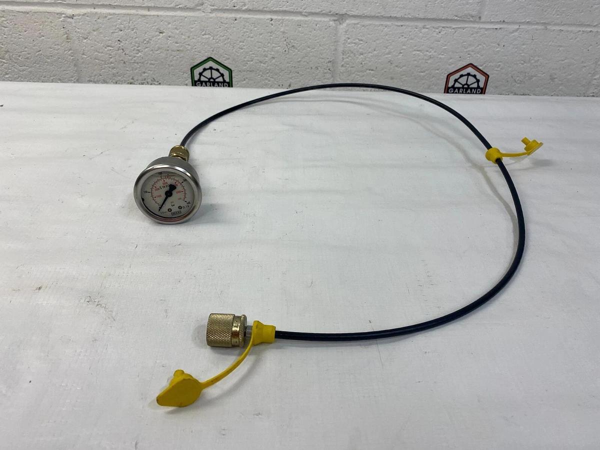 Used WIKA CV4866 0-5800 PSI 0-400 bar Pressure Gauge