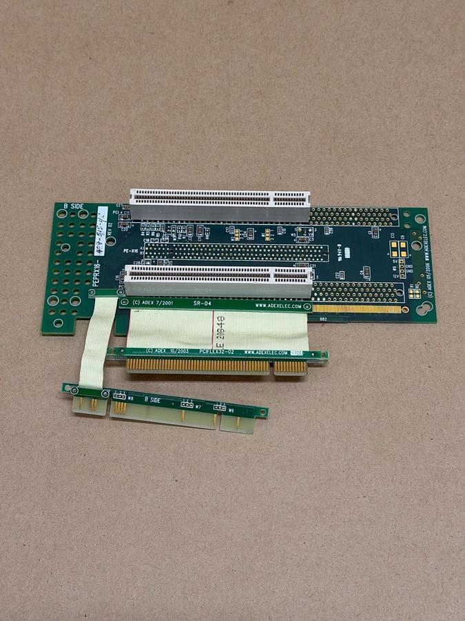 Used ADEX PEPRX16-424-515-1/2 PCI Express Right-Angle Riser Card