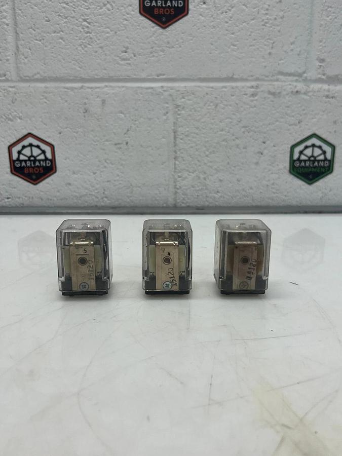 Used Potter & Brumfield KUP-14A15-120 120V Relay - Lot of 3