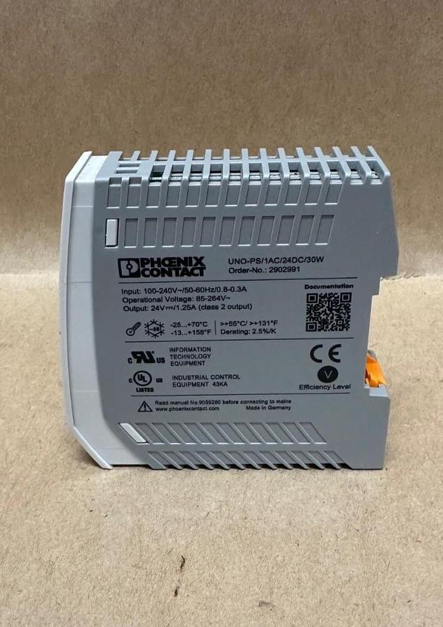 Used Phoenix Contact UNO-PS/1AC/24DC/30W Switching Power Supply *NEW*