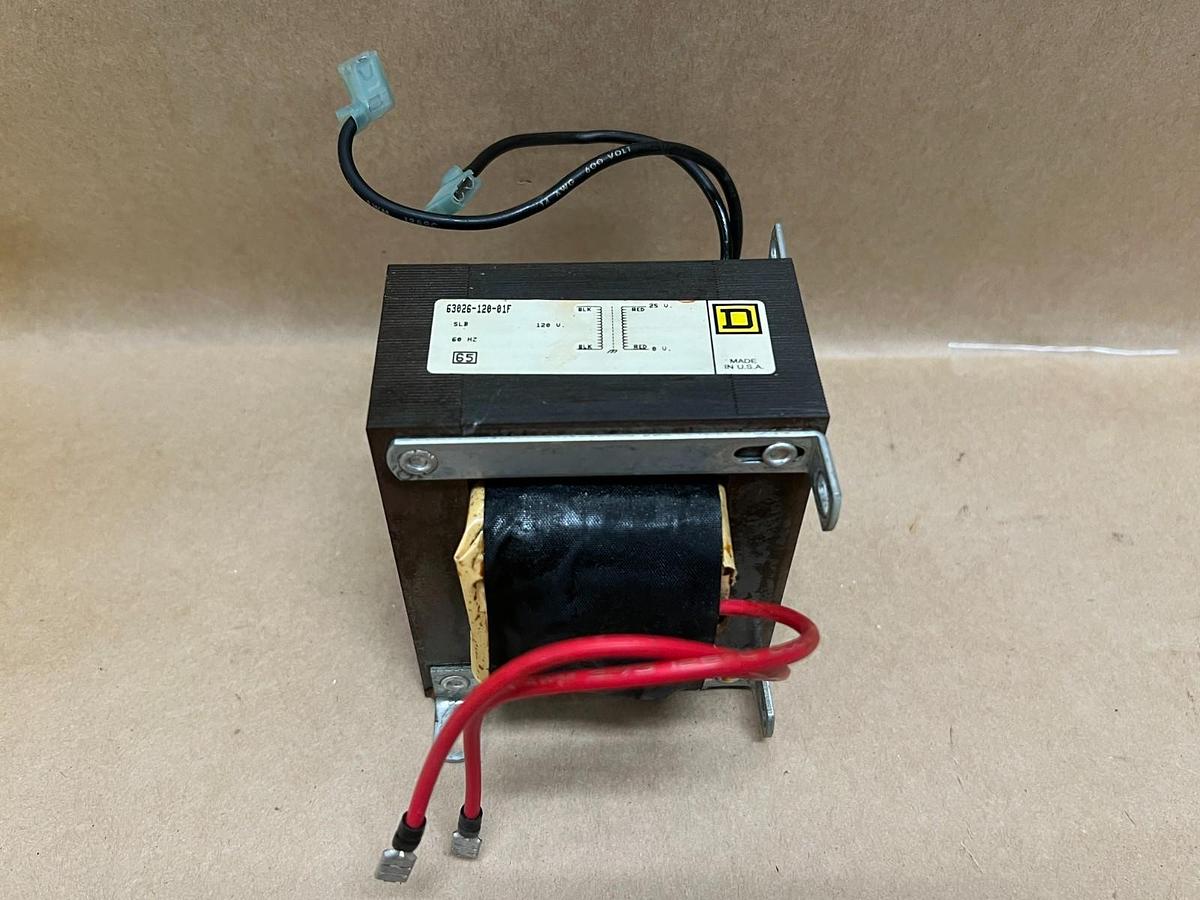 Used Square D 63026-120-01F 60Hz Transformer