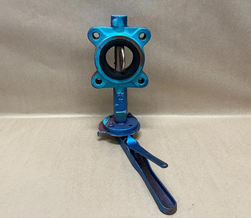 Used Ductile Iron Butterfly Valve, 2-1/2" DI 25