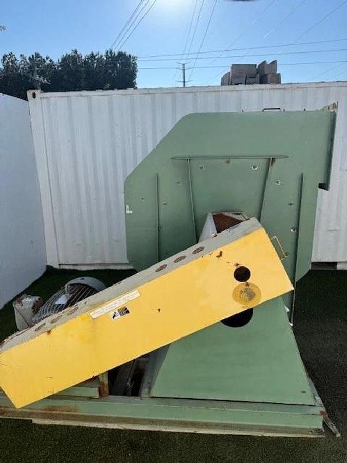Used American Fan Co IE-21-MH, CW Top Horizontal Blower, 40Hp Motor, 1760RPM 575V