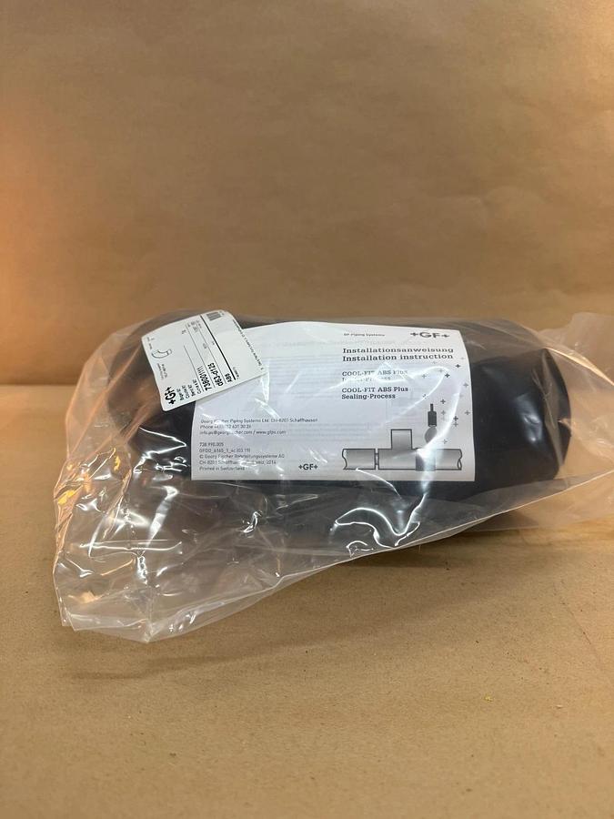 Used Georg Fischer Cool-Fit ABS Plus Bend 90°, 738001111 *NEW FACTORY SEALED*