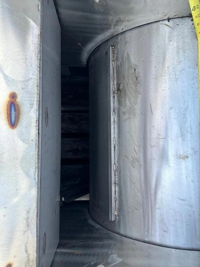 Used Magnetic Systems MDH-2424  24” SS Rotary Drum Magnet Separator Rare Earth