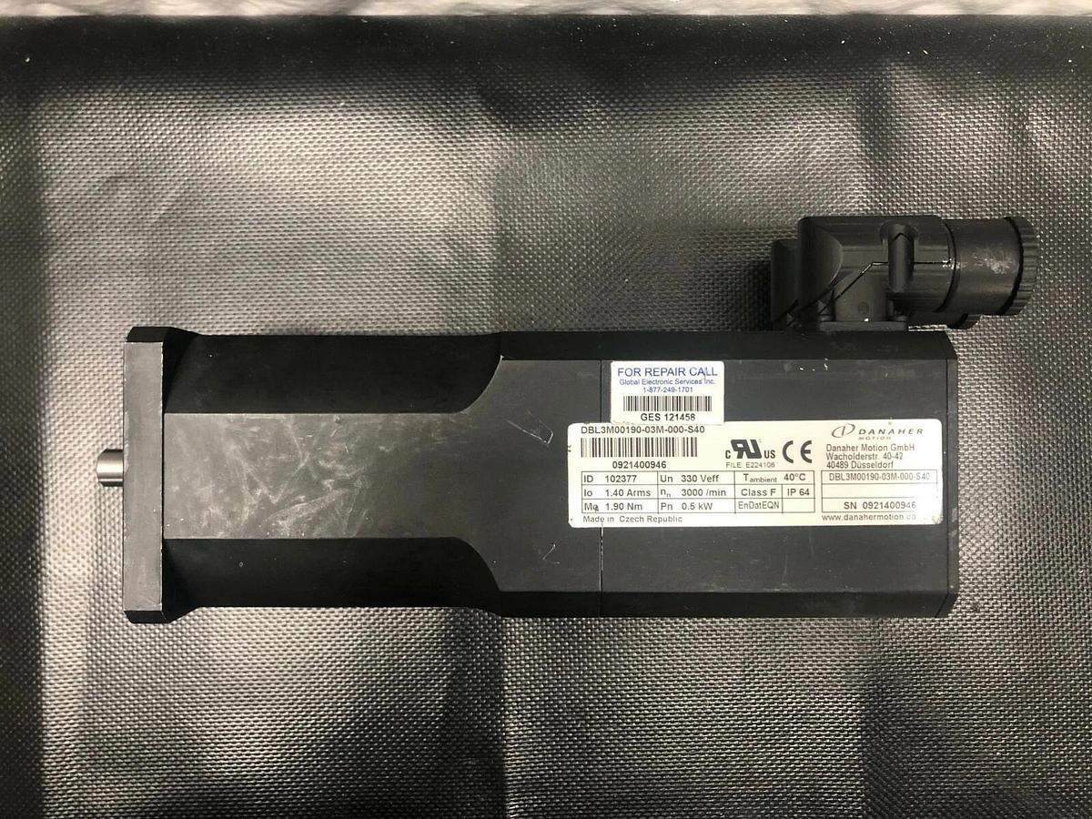 Danaher Motion DBL3MD00180-03M-000-540 Servo Motor