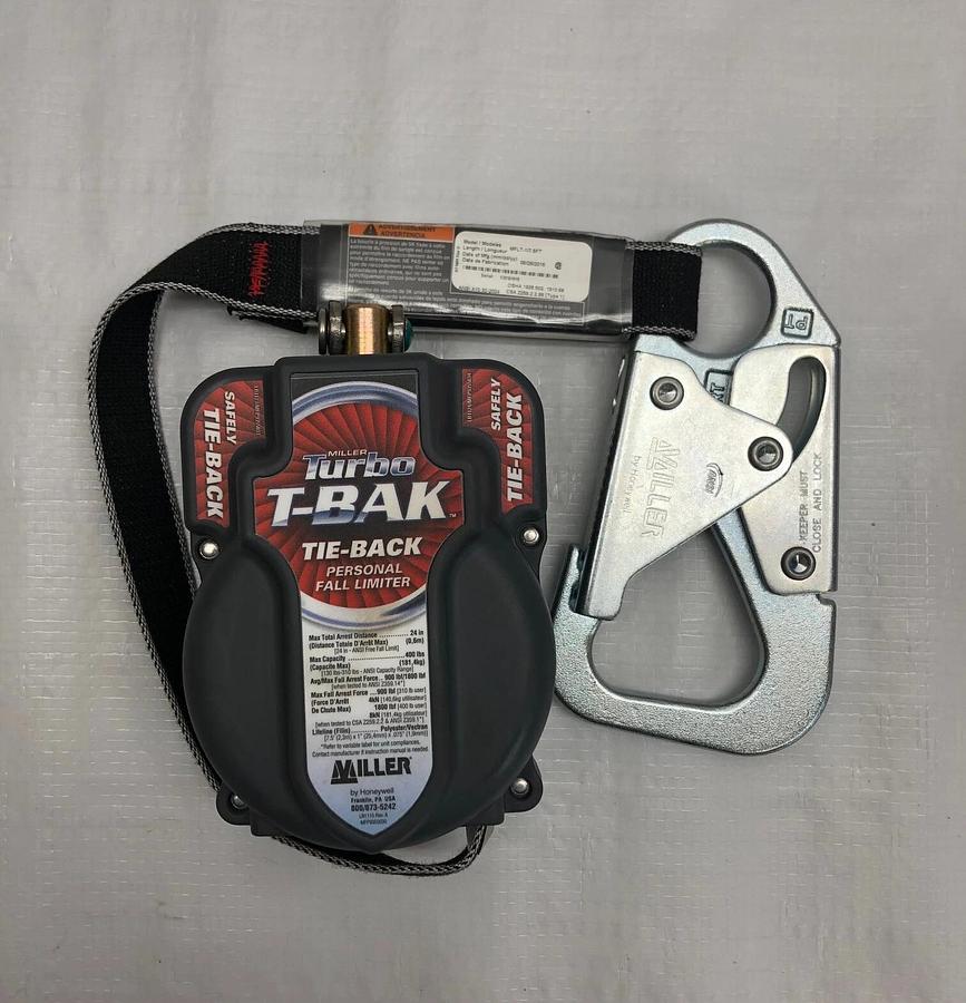 Honeywell Miller 19D179 Personal Fall Limiter, 7’6” Length, Max Capacity 400 lbs