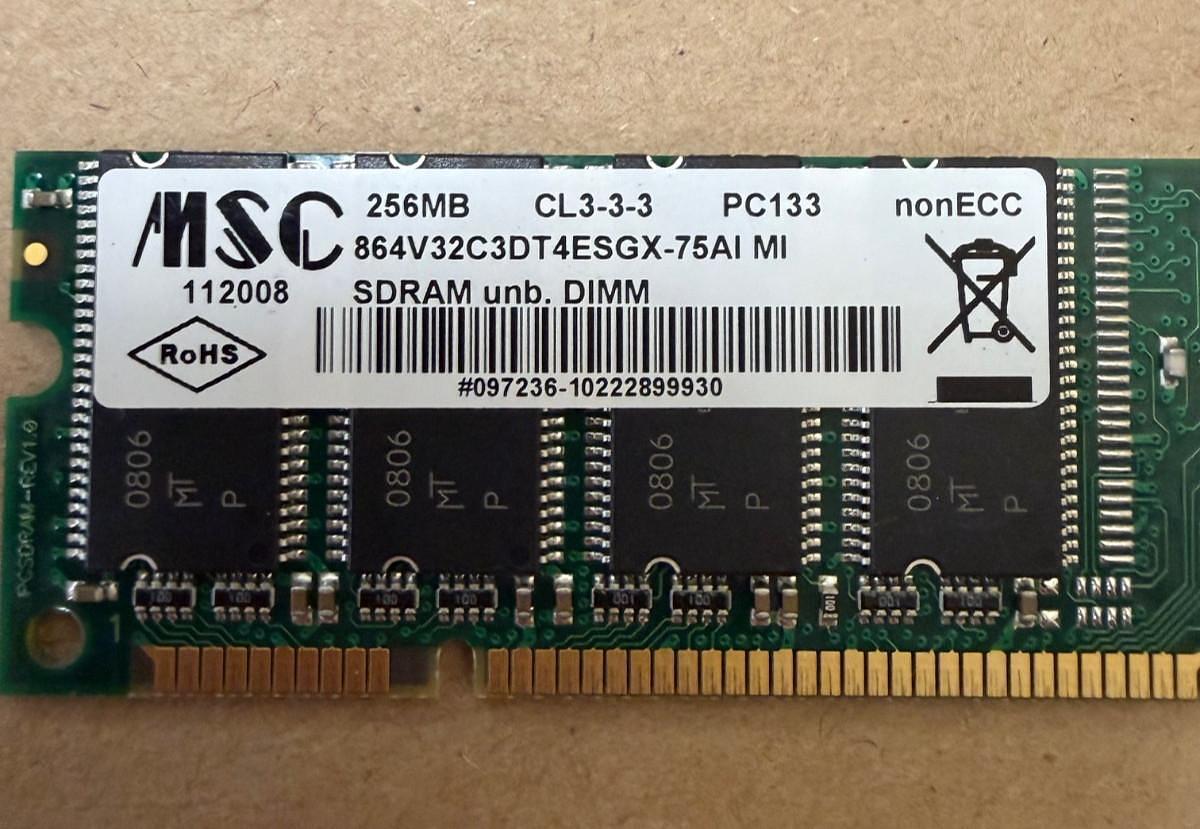 Used MSC 864V32CD3DT4SDGX-75AISAJ Circuit Board