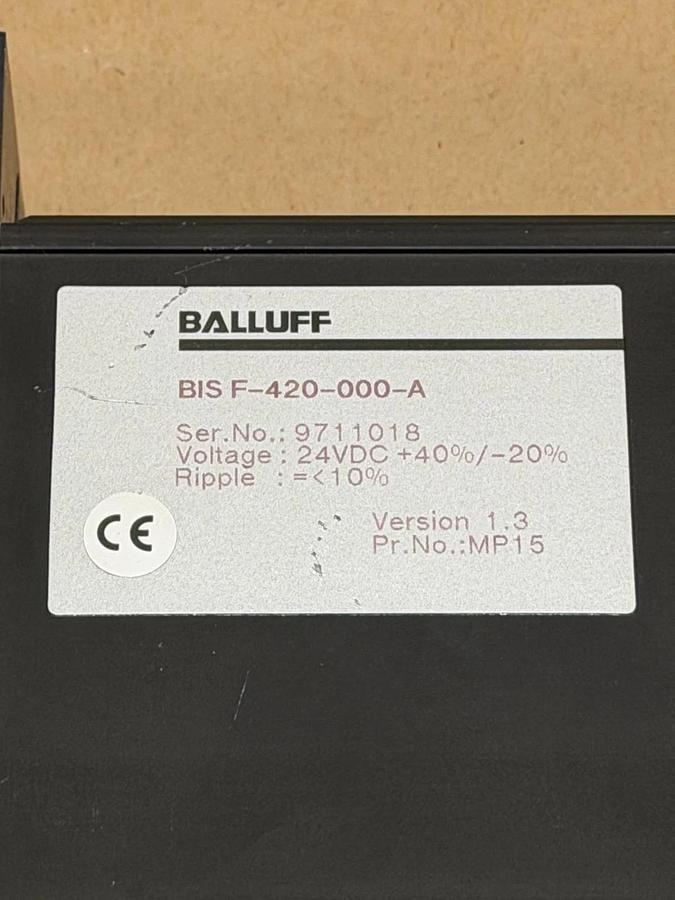 Used BALLUFF BIS F-420-000-A Interface Processor