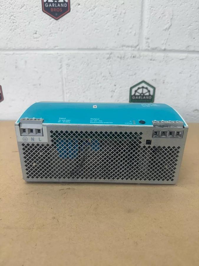 Used PULS SL20.100 Power Supply, In:AC 200-240V, 5A, Out:DC 24-28, 20A, 480-600W