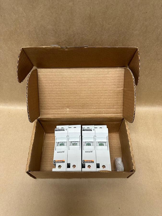 Eaton Bussmann CH30J2I 2 Pole 30A Class J Fuse Holder - Open Box of 2 *NEW*